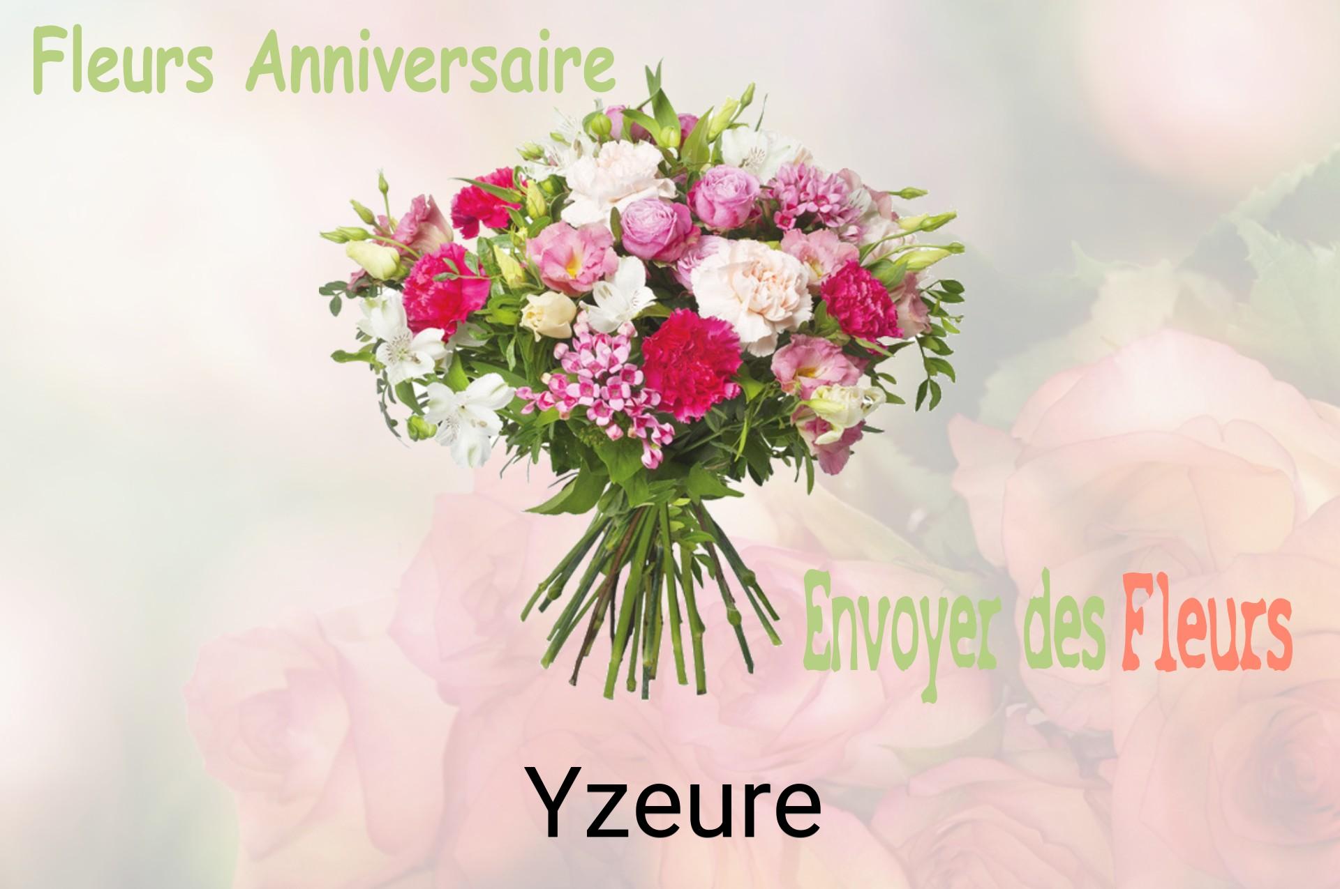 Bouquet de fleurs d’anniversaire livré à Yzeure